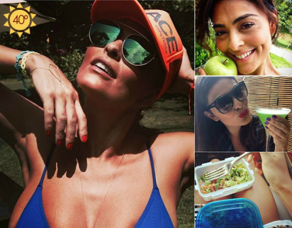 A atriz Juliana Paes fala sobre verão: 