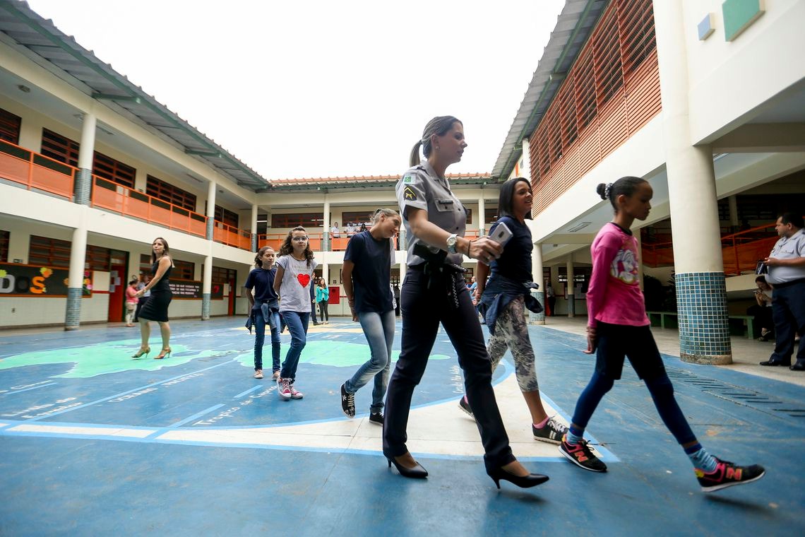 Prazo de adesão a modelo de escola cívico-militar termina hoje Marcelo Camargo/Agência Brasil