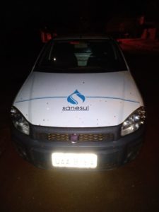 Veículo Fiat Estrada recuperado pela Polícia. Divulgação