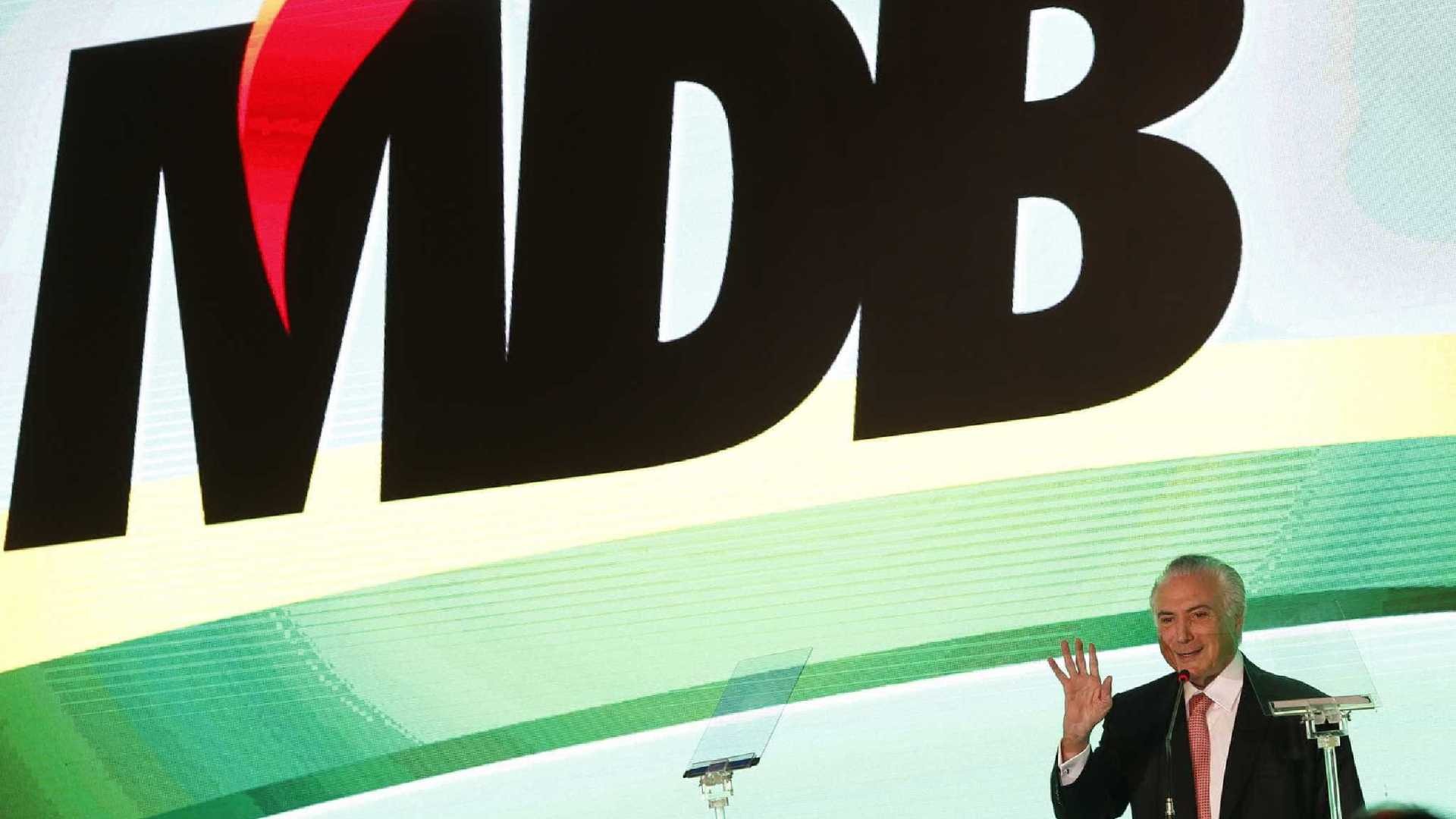 Deputados do MDB estão migrando para outros partidos Igo Estrela/PMDB Nacional
