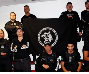 Agentes vão usar espingardas calibre 12 para reforçar segurança em presídios Cope é formado por servidores da Agepen. - Divulgação