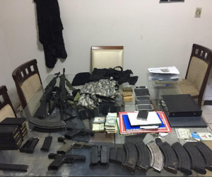 Bens apreendidos pela PF durante operação no QG do PCC em Ponta Porã - Divulgação/Justiça Federal de MS