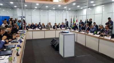 Secretário debate melhorias para segurança pública durante reunião do Consesp Foto: Divulgação
