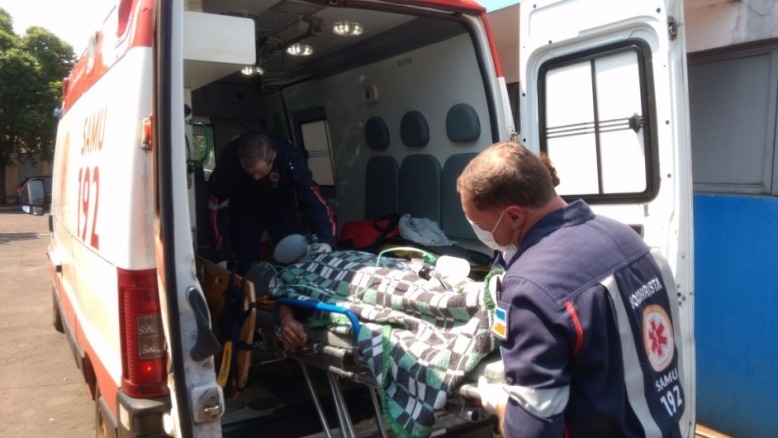 Homem é baleado com tiro na cabeça em Dourados Foto: Osvaldo Duarte