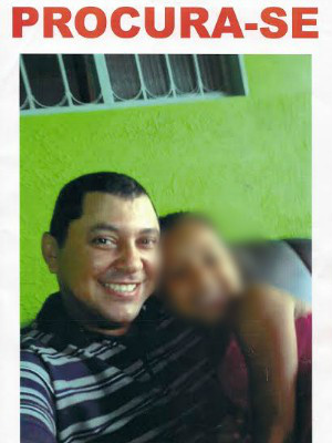 Polícia procura pai que fugiu com menina de 7 anos em Campo Grande Pai é procurado pela polícia
(Foto: Divulgação/ Polícia Civil)