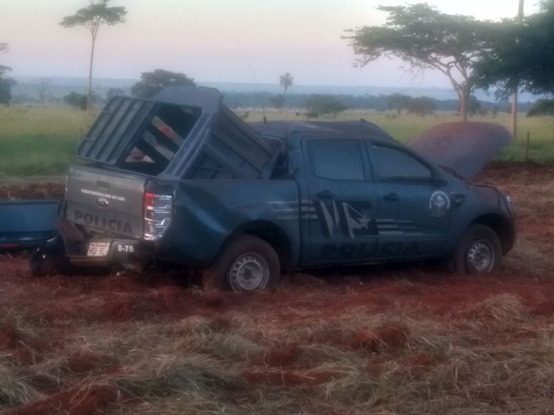 Viatura do DOF capota e sargento morre em acidente em Bataguassu Viatura do DOF capota e sargento morre em acidente em Bataguassu