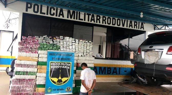 Apreensão de drogas em Mato Grosso do Sul cresce 30% em 2019 Sejusp/Divulgação