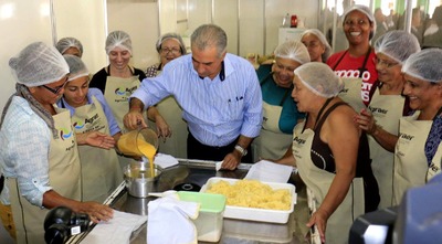 Agraer ensina diferentes receitas para agricultoras familiares Agraer ensina diferentes receitas para agricultoras familiares