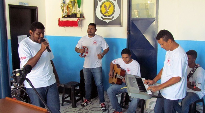 Banda Ressocializandos participa do projeto. Divulgação