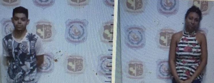 Dupla foi flagrada com maconha - Divulgação
