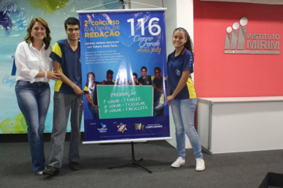 Instituto Mirim lança concurso de redação "116 Anos, Campo Grande Mais Feliz!" Instituto Mirim lança concurso de redação "116 Anos, Campo Grande Mais Feliz!"