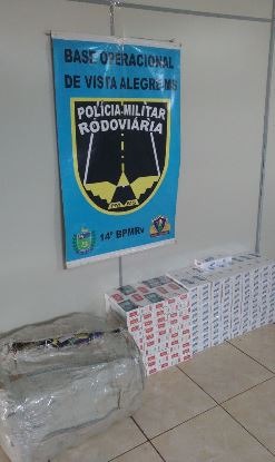 Cigarros e lingeries são apreendidos em fiscalização da Polícia Rodoviária