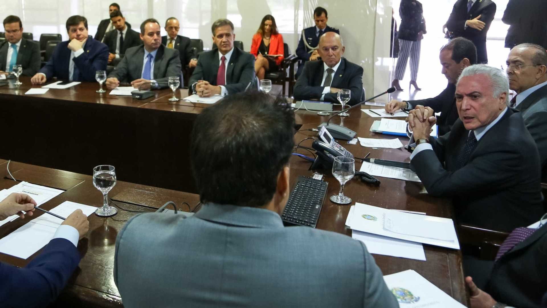 Temer diz que planeja manter MDB no Planalto em 2019 Marcos Corrêa/PR/Arquivo
