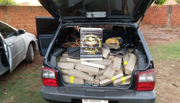 Polícia apreende mais de 500 kg de maconha em carro dirigido por adolescente