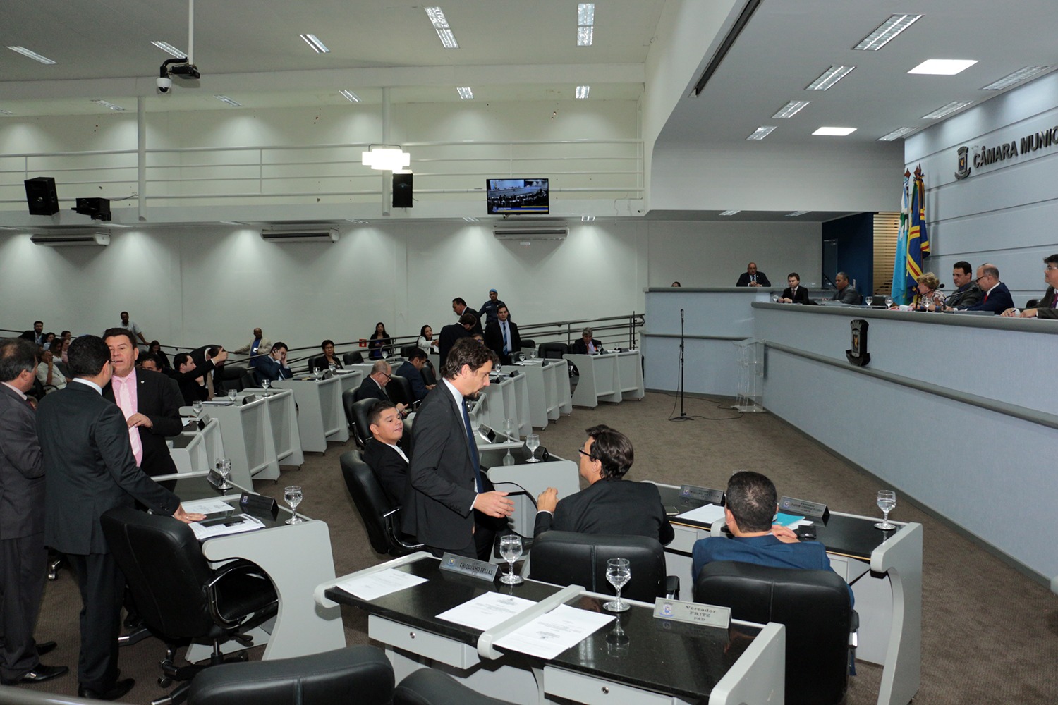 Vereadores votam um Projeto na sessão desta quinta-feira
