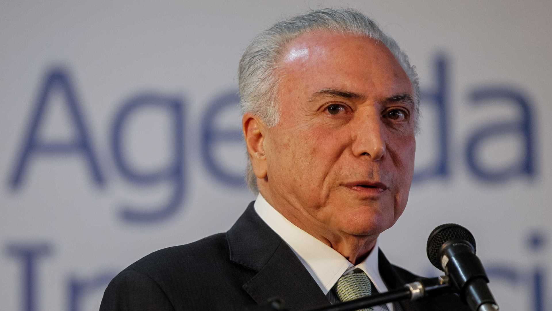 'Homenagem à Constituição', diz Temer sobre mensagem de general Marcos Corrêa/PR