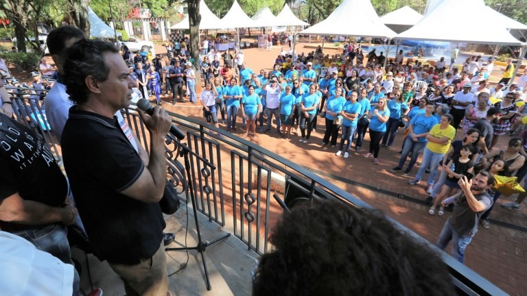 Caminhada e prestação de serviços celebram o Dia Nacional do Idoso em Campo Grande Caminhada e prestação de serviços celebram o Dia Nacional do Idoso em Campo Grande