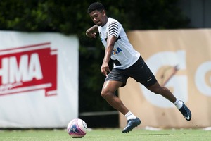 Diogo Vitor, do Santos, é flagrado em exame antidoping Diogo Vitor está suspenso preventivamente (Foto: Ivan Storti/Santos FC)