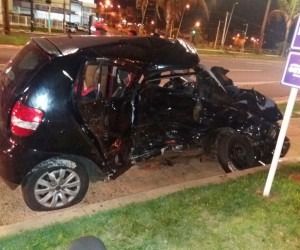 Em 2017, 67 morreram no trânsito; maioria vítima de condutor bêbado Ana Carolina morreu ao ter o veículo atingido por acadêmico de Medicina - Divulgação