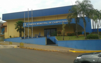 Sede da Câmara Municipal de Campo Grande (Foto: Osvaldo Nóbrega/)