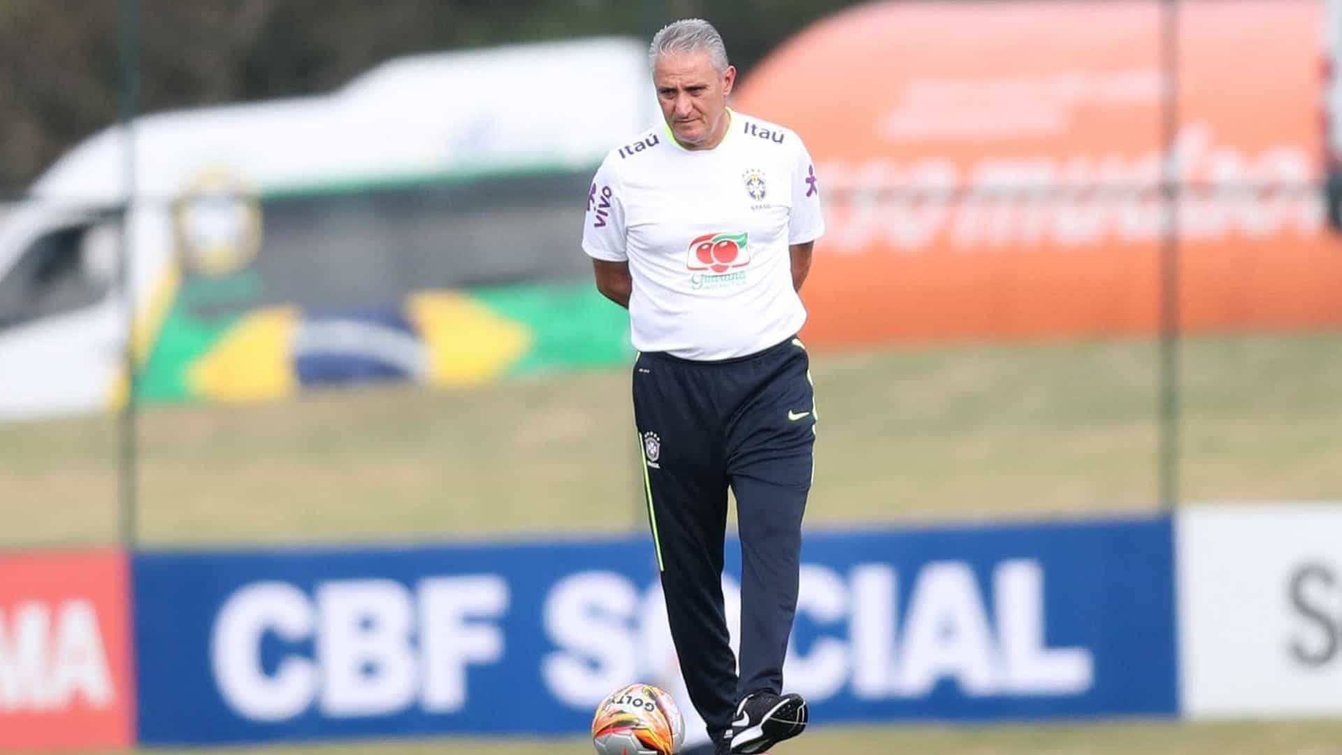 Tite tem até dia 13 para definir substituto de Neymar para Copa América Lucas Figueiredo/CBF