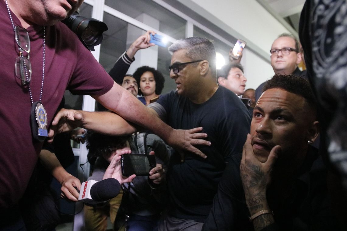 Neymar presta depoimento à polícia em caso de suspeita de estupro Fernando Frazão/Agência Brasil