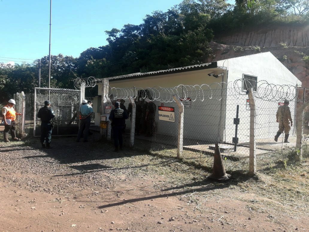 Operação do Exército encerra com 11 autuações e explosivos destruídos Um dos locais vistoriados pelos agentes (Foto: Exército Brasileiro/Divulgação)