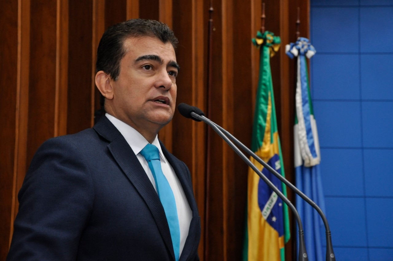 Diante de vereadores e prefeitos, Marçal pediu efetivação da Lei Oncodia. Luciana Nassar 