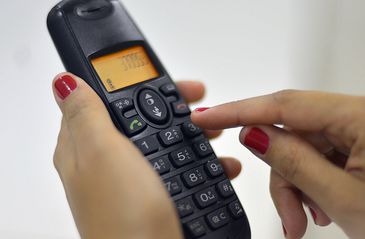 Telefonia fixa apresenta redução de 94,5 mil linhas em março Há um total de 40.459.554 linhas fixas em operação - Marcello Casal Jr./Agência Brasil