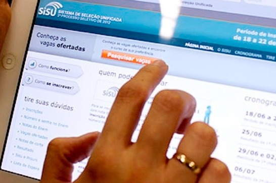 Inscrições para Sisu no segundo semestre terminam hoje Inscrições para Sisu no segundo semestre terminam hoje