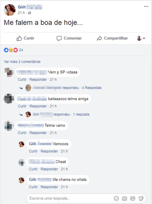 Jovem morta após baile funk fez apelo a motorista: 'Para de correr' Amigos convidaram adolescente para ir à baile funk em comunidade de Santos (SP) (Foto: G1 Santos)
