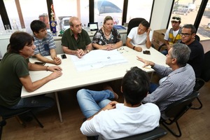 Prefeitura e Assaí encaminham via marginal Reunião na Agetran discutiu detalhes da obra projetada para prevenir acidentes e melhorar o tráfego na Coronel Ponciano – A. Frota