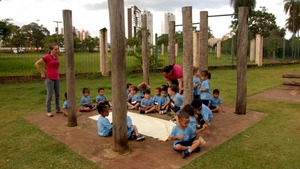 Alunos de Ceinf conhecem o Brasil com atividades lúdicas