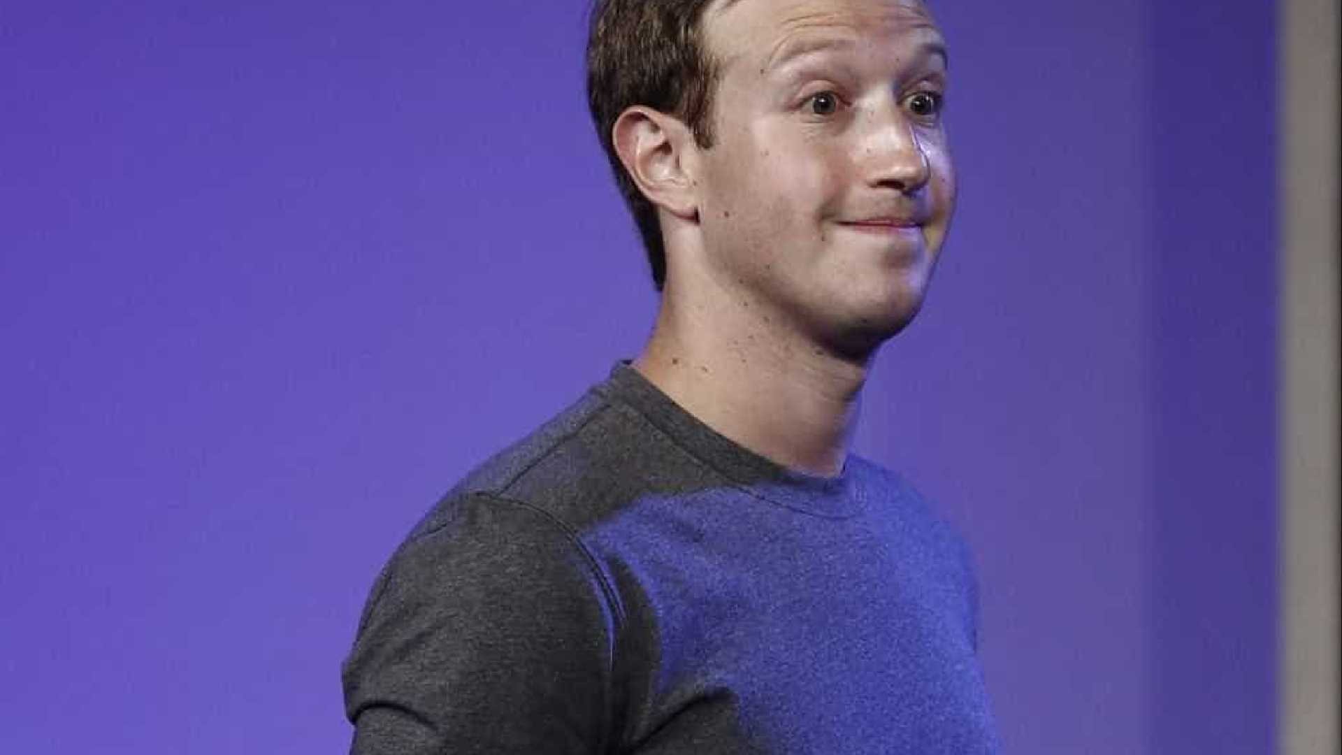 Zuckerberg ri e não responde se Facebook é uma empresa de mídia Foto: Reuters / Adnan Abidi
