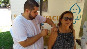 Sesau vacinou 34,69% da meta nos primeiros 9 dias de campanha contra gripe Sesau vacinou 34,69% da meta nos primeiros 9 dias de campanha contra gripe