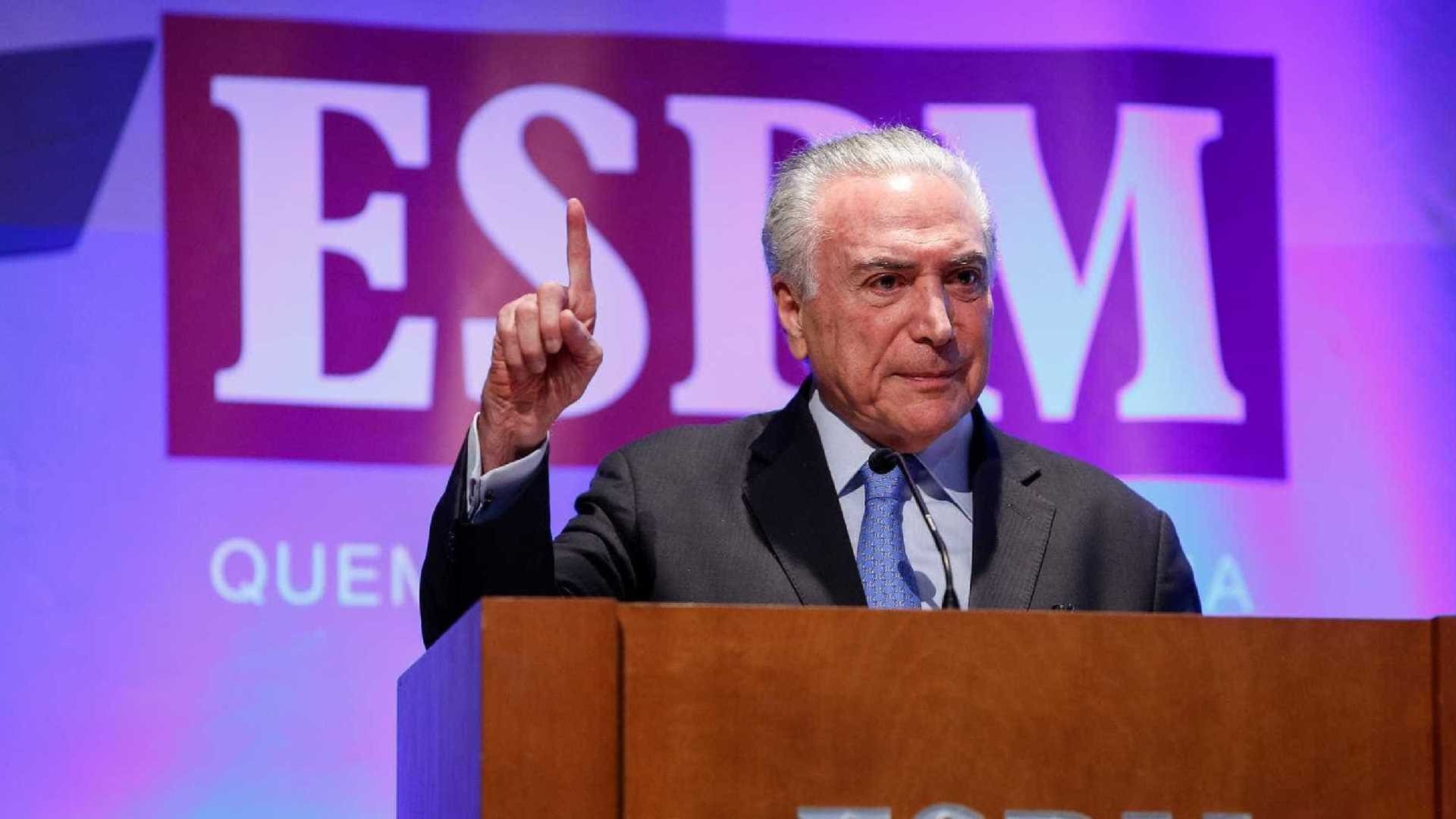Temer: desemprego não cresceu, mas sim o nº dos que procuram trabalho Foto: Alan Santos/PR