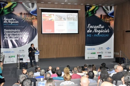 Delegação paraguaia apresenta oportunidades de negócios a empresários de MS Delegação paraguaia apresenta oportunidades de negócios a empresários de MS
