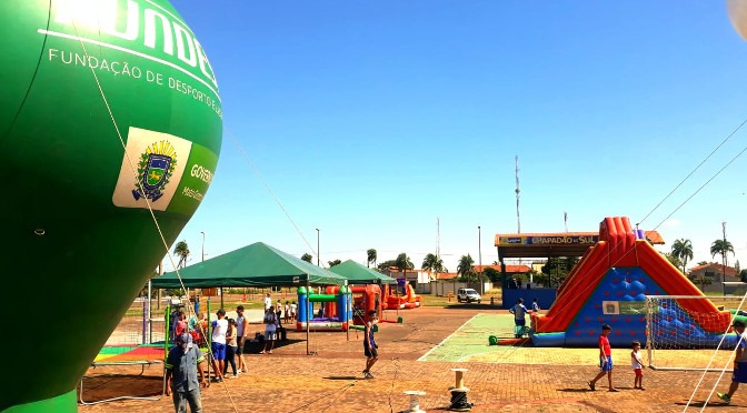 Municípios do interior recebem “Dia do Lazer” realizado pela Uepla Foto: Uepla