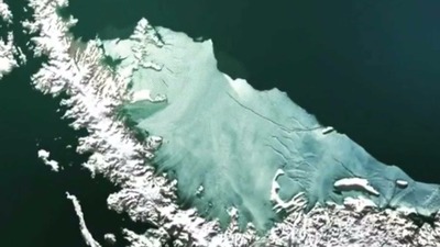 Cientistas russos descobrem território nunca antes visto © All Rigths Reserved/Youtube/ATN