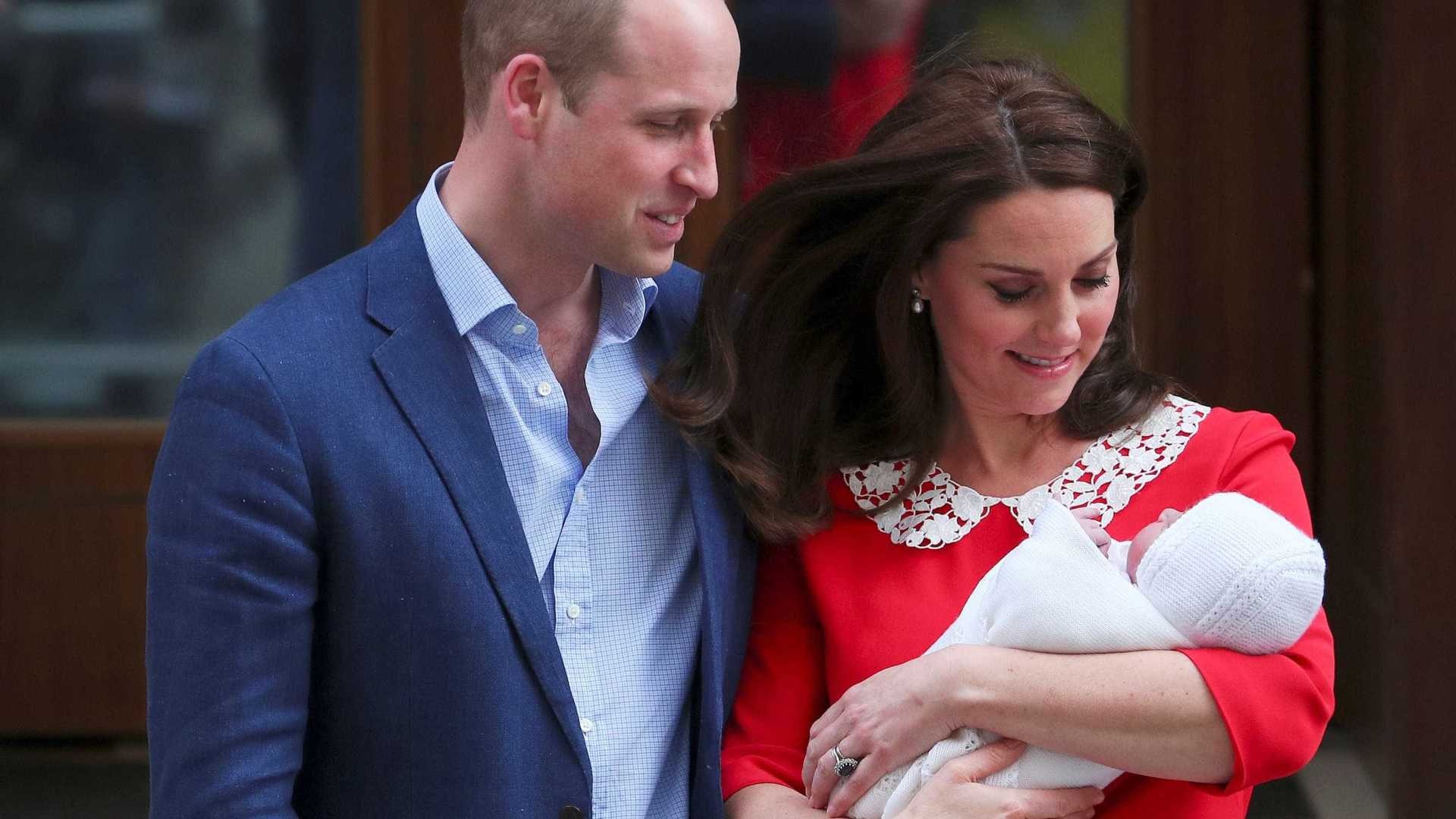 Família Real divulga fotos de Louis, 3º filho de William e Kate Foto: Hannah Mckay / Reuters