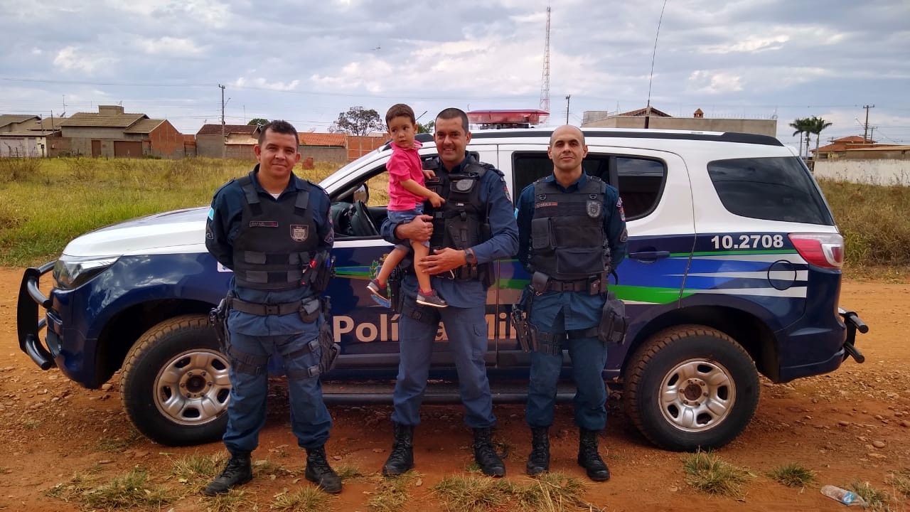 Sonho: Polícia Militar realiza sonho de criança no interior do MS Divulgação