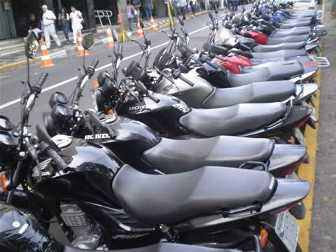 Venda e fabricação de motocicletas despencam na Capital e no País Foto: Divulgação