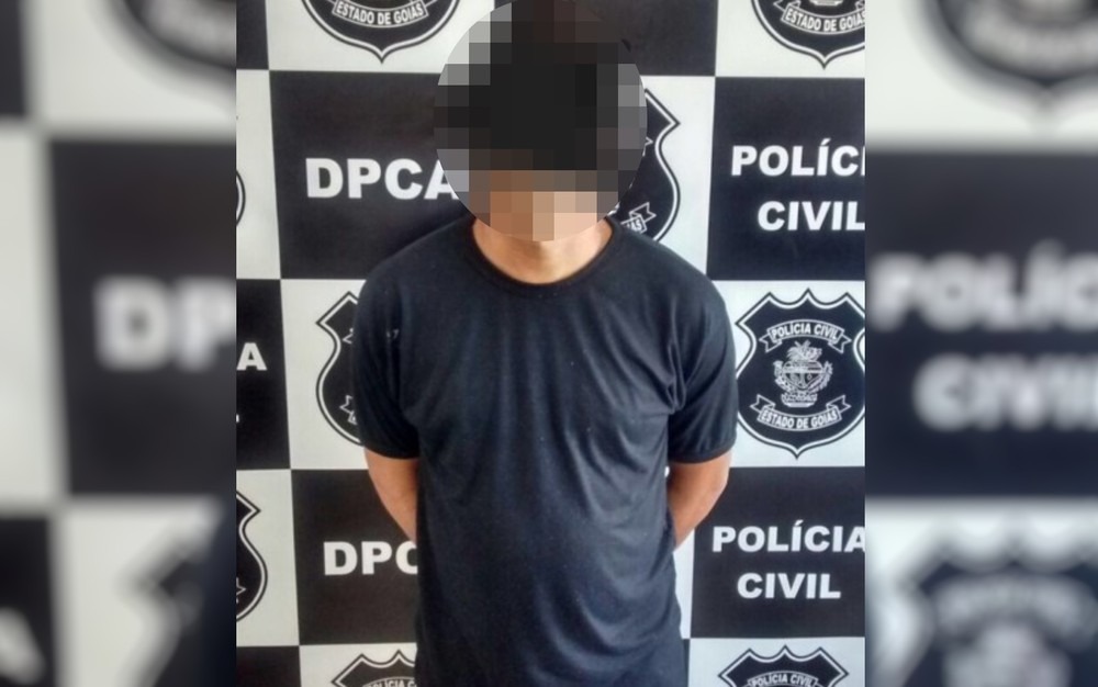 Guarda civil é preso suspeito de estuprar vizinho em Aparecida de Goiânia Foto: Polícia Civil/ Divulgação