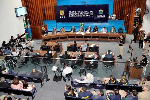 PRF recebe contribuições para o Pnatrans em audiência realizada na ALMS Foto: Luciana Nassar