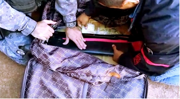 PM apreende 14 kg de droga dentro de malas em ônibus de viagem
