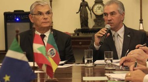 Publicado termo de posse de Reinaldo Azambuja como presidente do Codesul Publicado termo de posse de Reinaldo Azambuja como presidente do Codesul