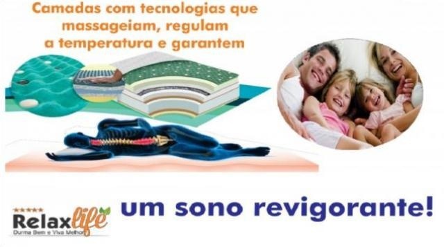 Relax Life: mega liquidação neste sábado e domingo com colchão casal por R$ 999
