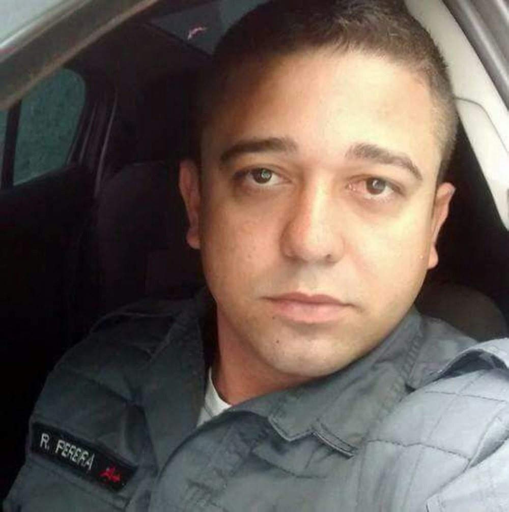 PM é assassinado a tiros na Via Dutra no Rio de Janeiro Cabo Rafael José Pereira era lotado na UPP do Jacarezinho (Foto: Reprodução)