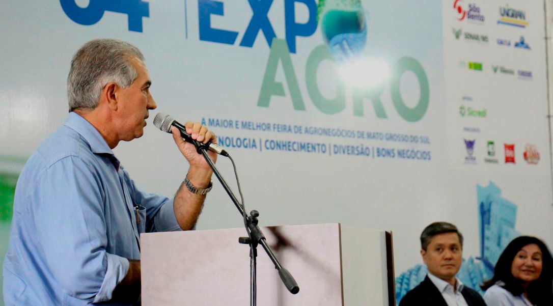Azambuja destaca a força do agronegócio em MS durante abertura da Expoagro Azambuja destaca a força do agronegócio em MS durante abertura da Expoagro
