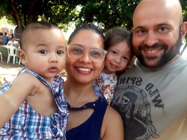 História de vida: Sonho de adotar criança só aumentou o amor da família de Jane Arquivo Pessoal